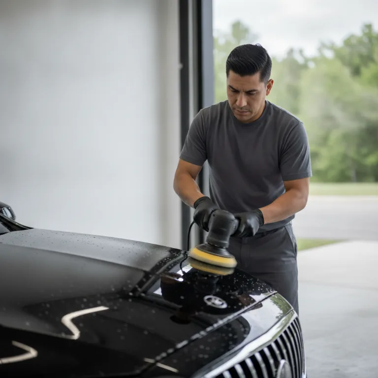Detalhe Automóvel serviço em Blumenau